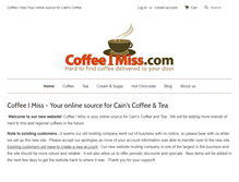 Tablet Screenshot of coffeeimiss.com